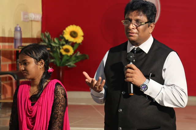 Large crowd flocked to the Night Vigil organised by Grace Ministry at Prayer Center in Mangalore, Karnataka and received Blessing, Healing, Deliverance and transformation here on Nov 04, 2017.